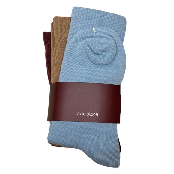 Active After Coffee Crew Socks 3-pack Multi Color One Size - Picture 2 of 2